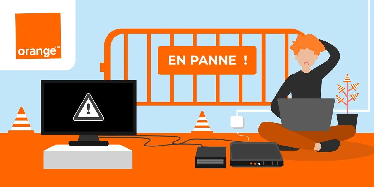 raisons fréquentes des pannes chez Orange