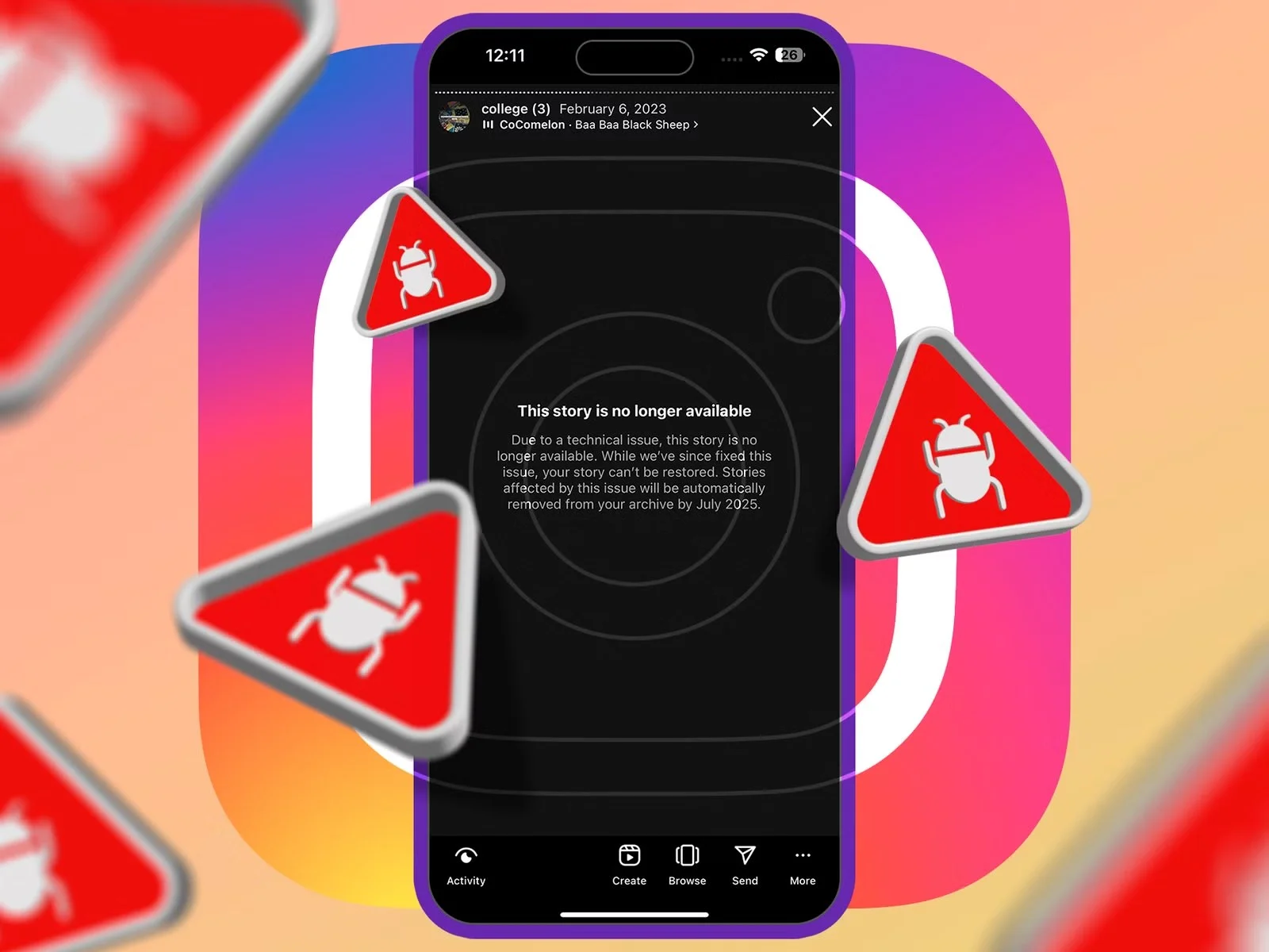 bug instagram story bug instagram story