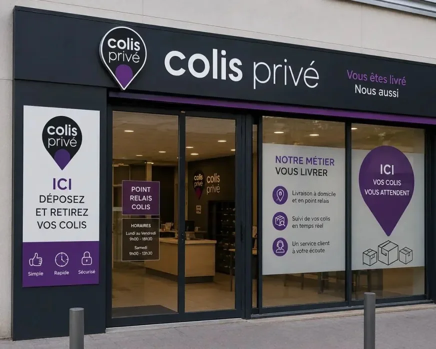 Que signifie 'votre colis est arrivé sur notre agence régionale colis privé' ?
