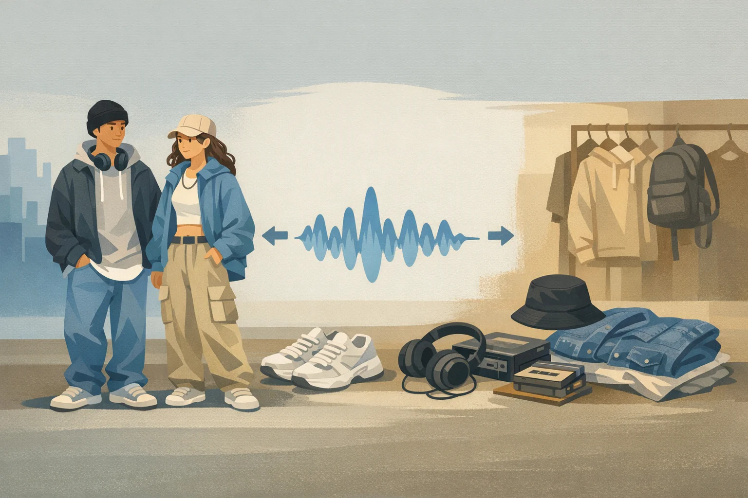 Quelle est l'origine du terme 'Wave' dans la mode ?