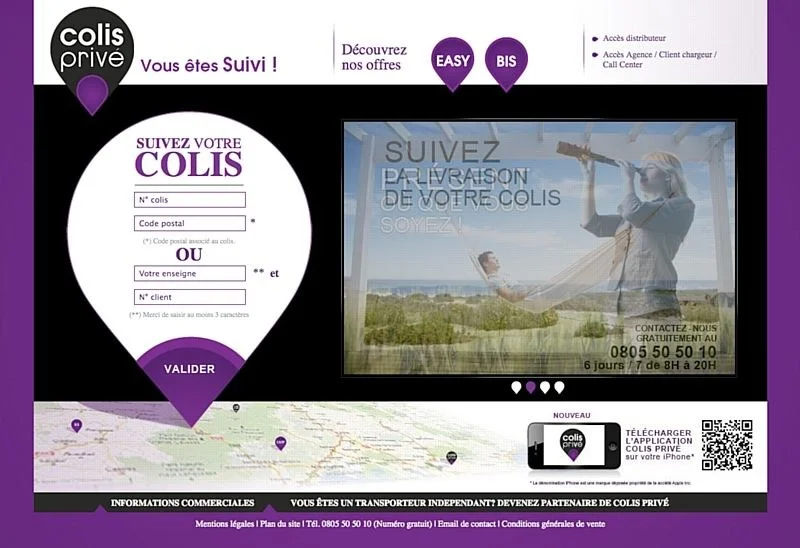 votre colis est en cours de livraison colis privé