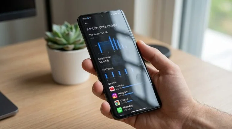 voir consommation données mobiles xiaomi redmi note 13