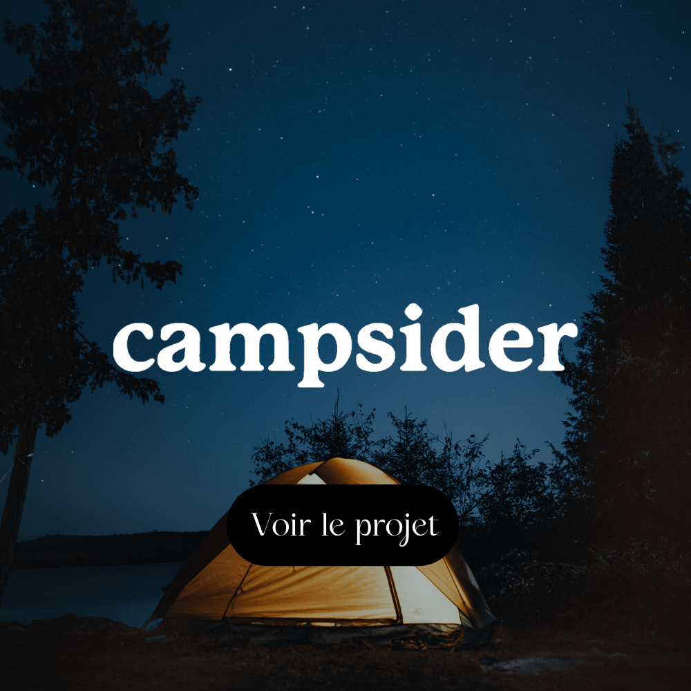Refonte d’emailing pour Campsider