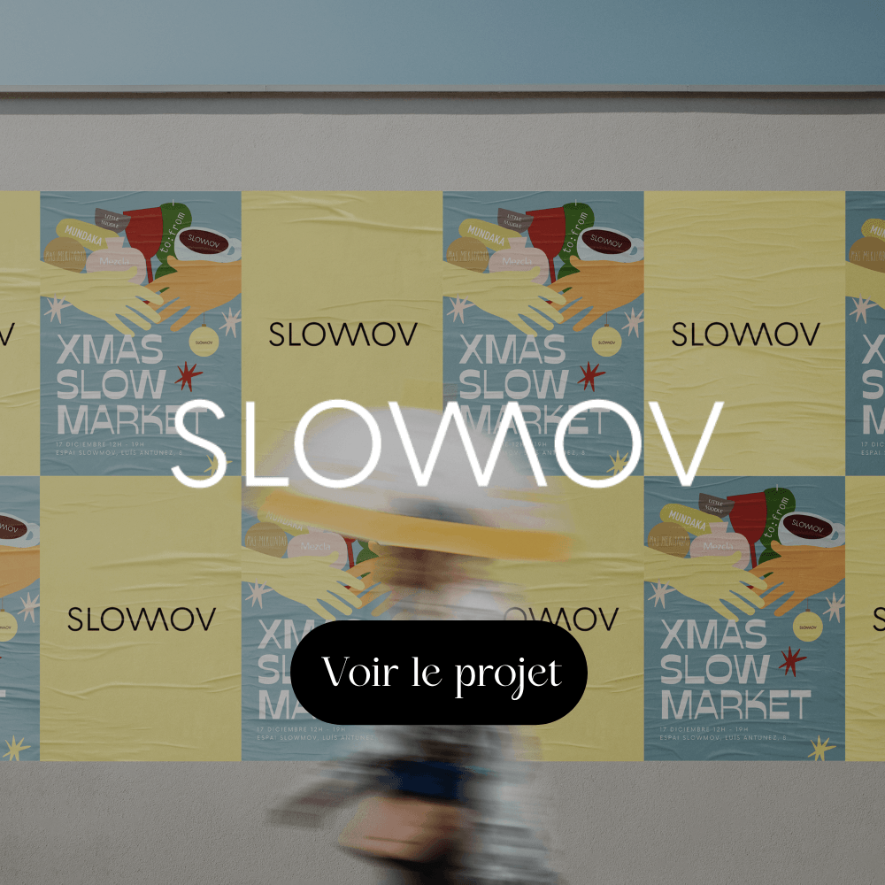Design d’un poster pour SlowMov